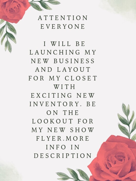 Handmade Other - CASAZZAGIRLS New Closet/Business Launch Announcement